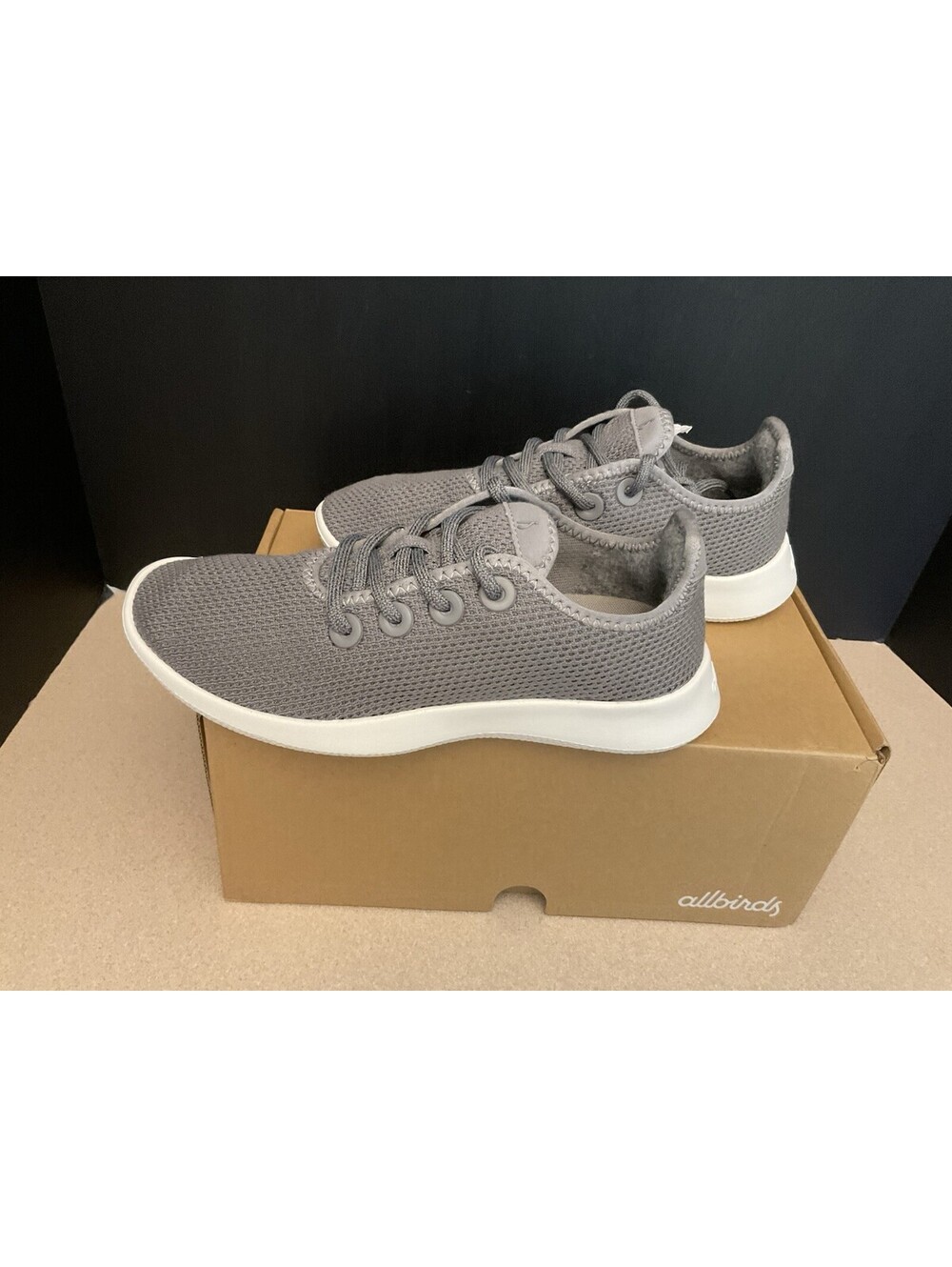 New! Womens Allbirds Tree Runner Mist(White) Athletic Shoes. Size 7. Nice! - Picture 6 of 9